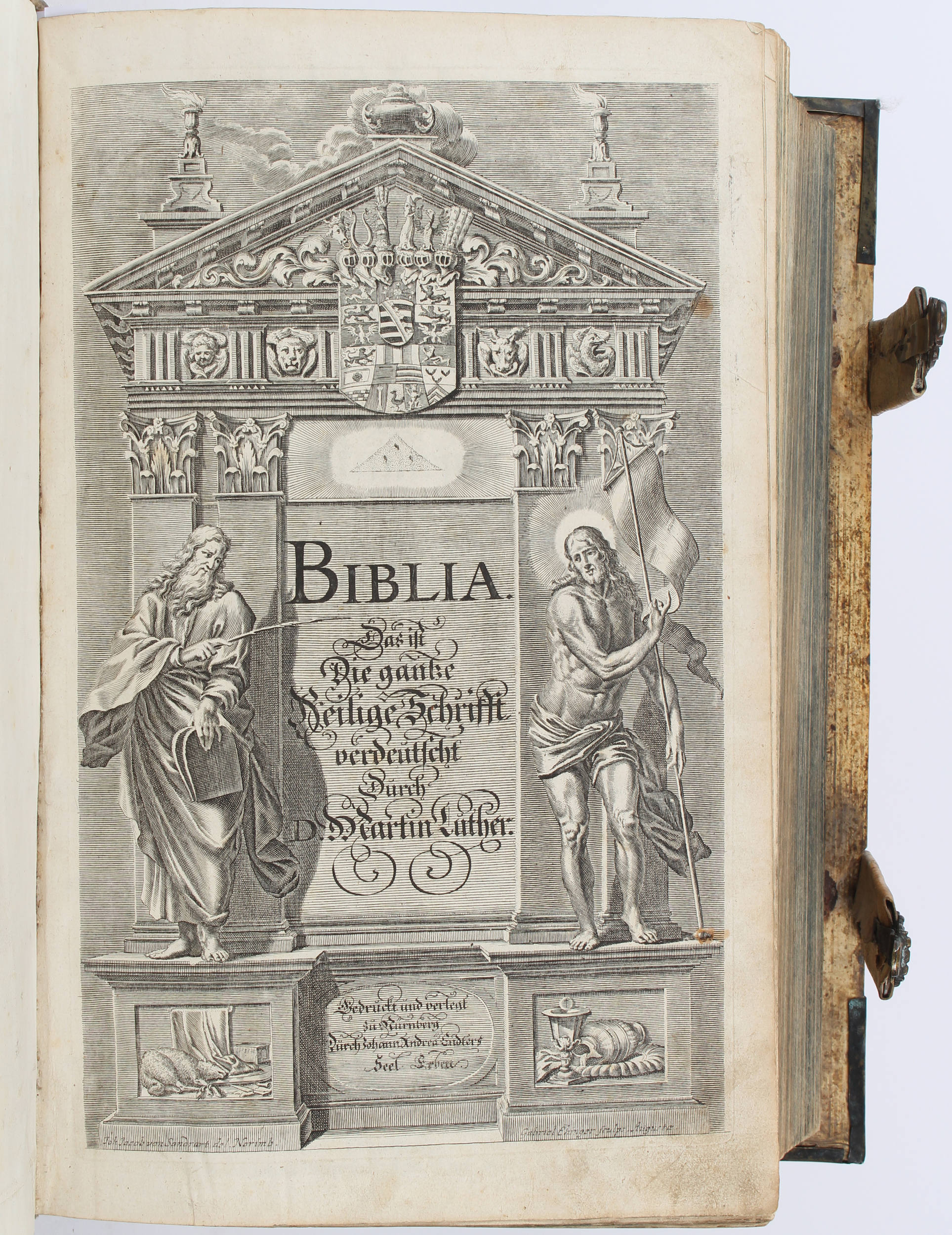 Biblia germanica. Endter Erben 1736