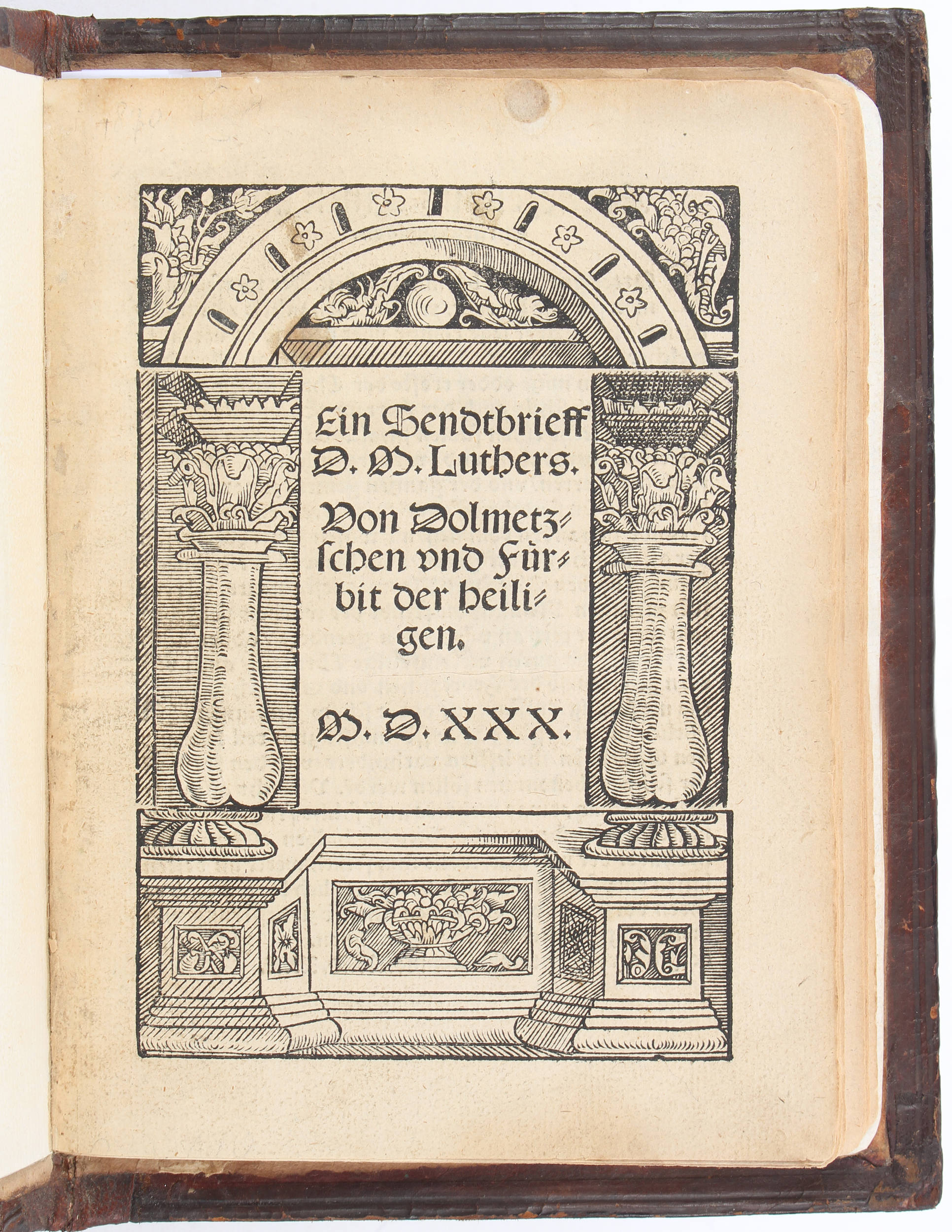 Luther, Sendbrieff vom Dolmetzschen