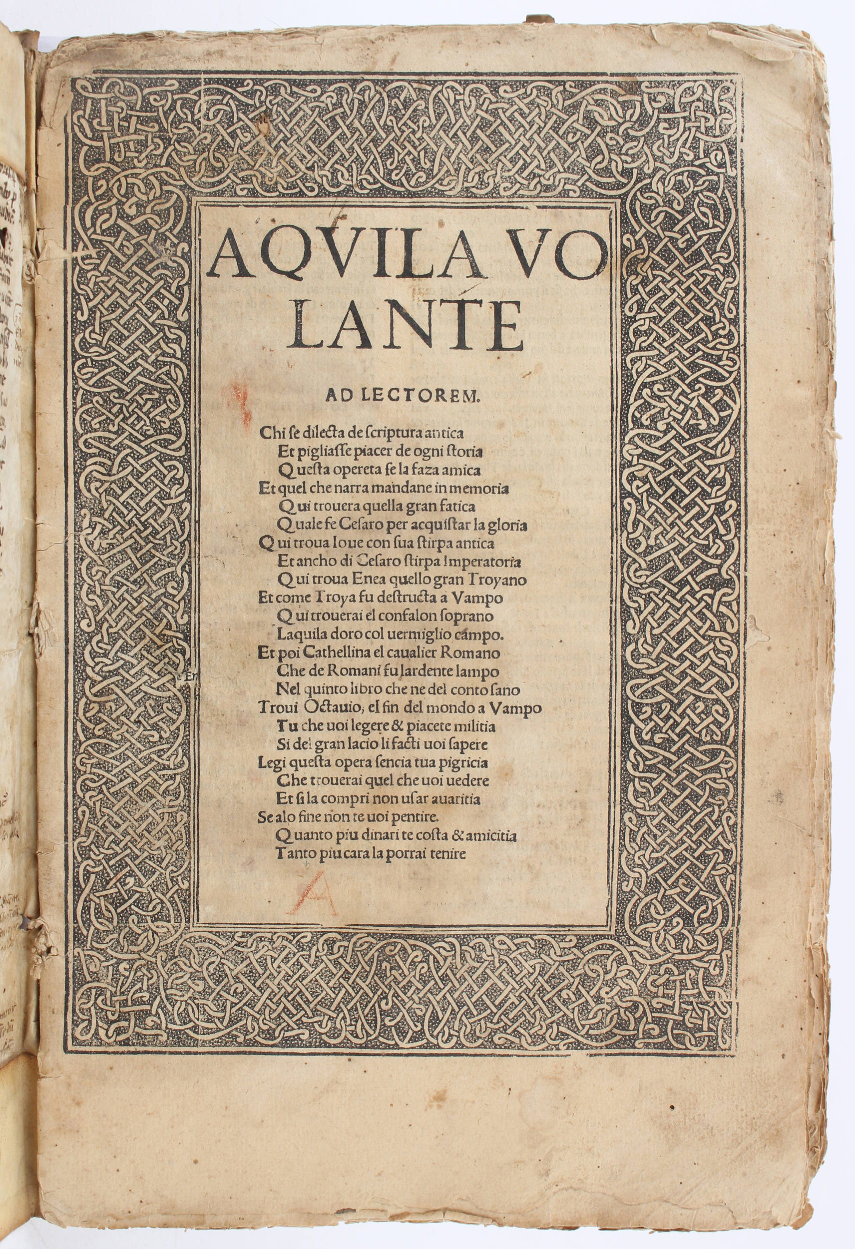 (Bruni), Aquila Volante