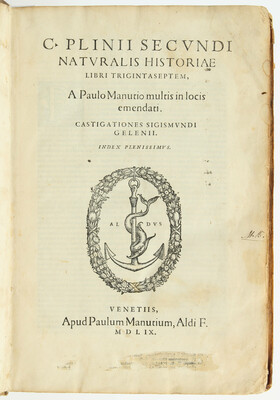 Plinius Secundus, Naturalis historiae