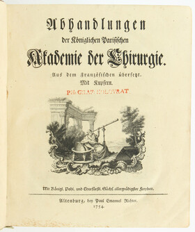 Paris. Akademie der Chirurgie
