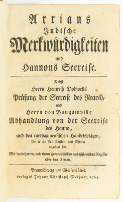 Arrianus, Indische Merkwürdigkeiten