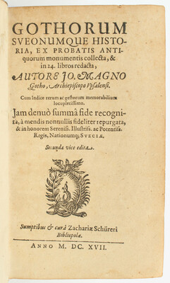 Magnus, J. Gothorum Sveonumque historia
