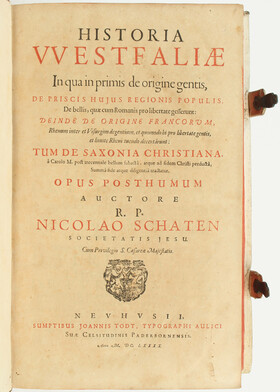 Schaten, Historia Westfaliae