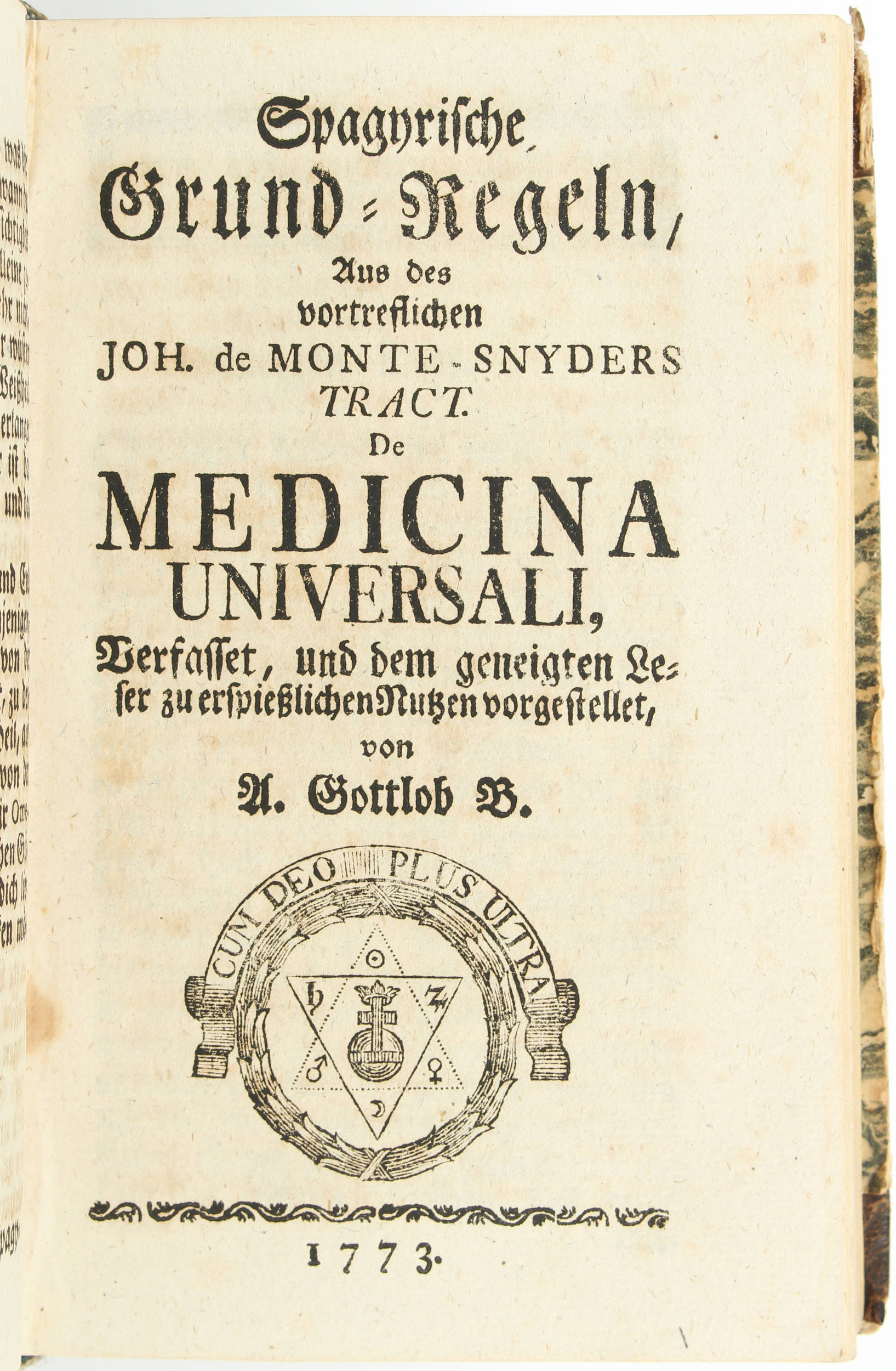 Monte-Snyder, (Chymische Schriften)