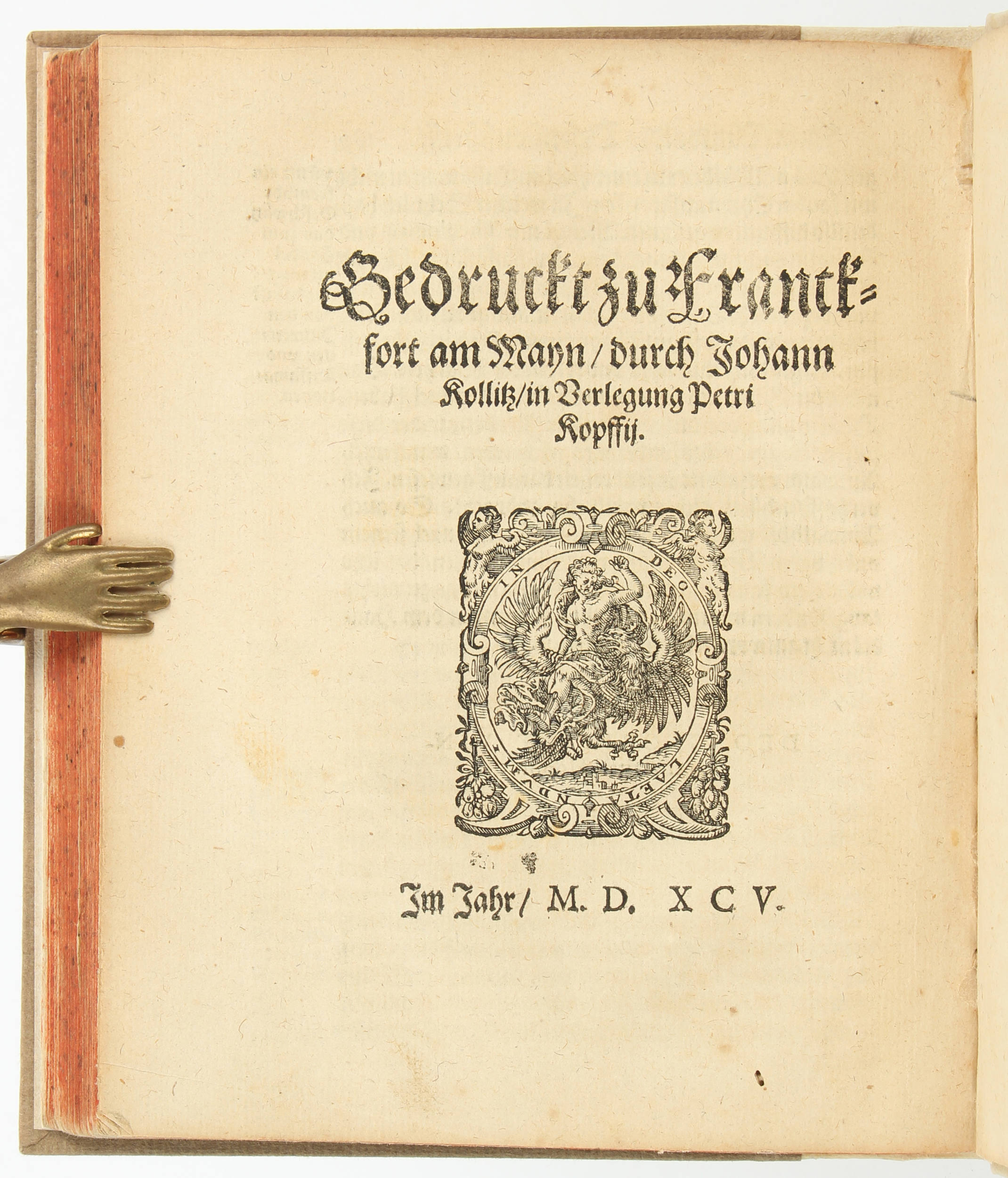 Libavius, Gegenbericht von der Panacea Amwaldina