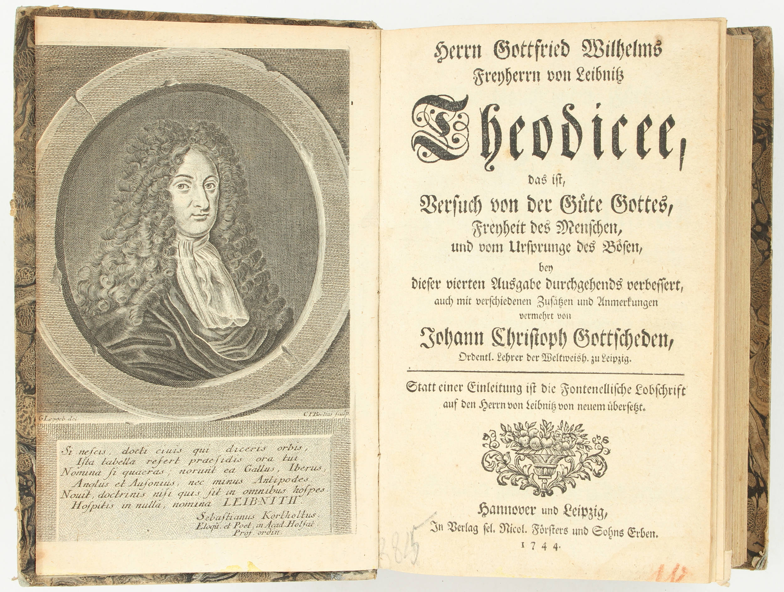 Leibniz, Theodicee 1744