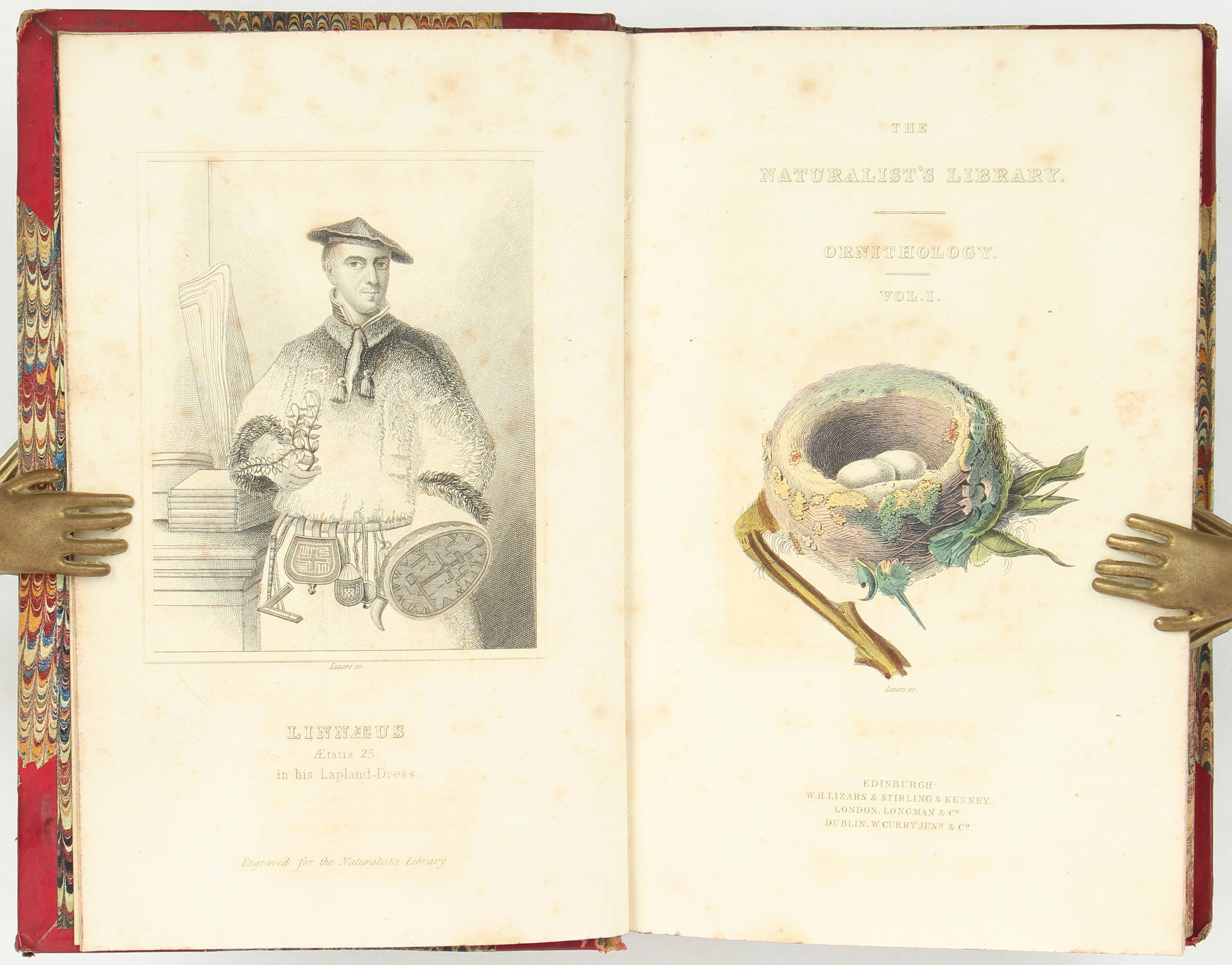 Jardine, Naturalist's library. 40 Bde.