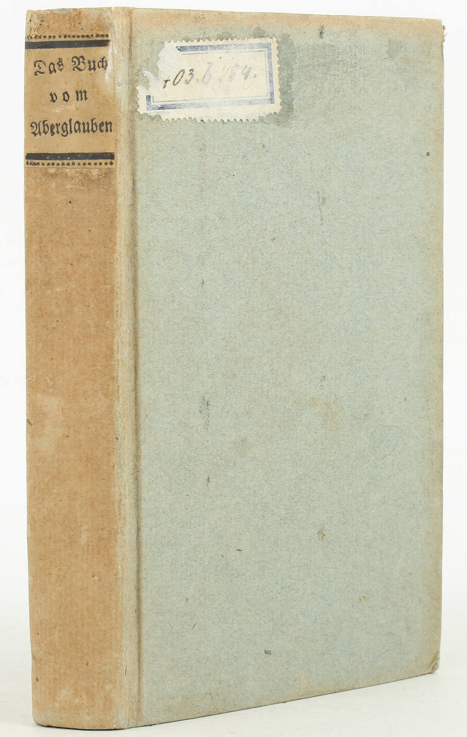 (Fischer), Buch vom Aberglauben