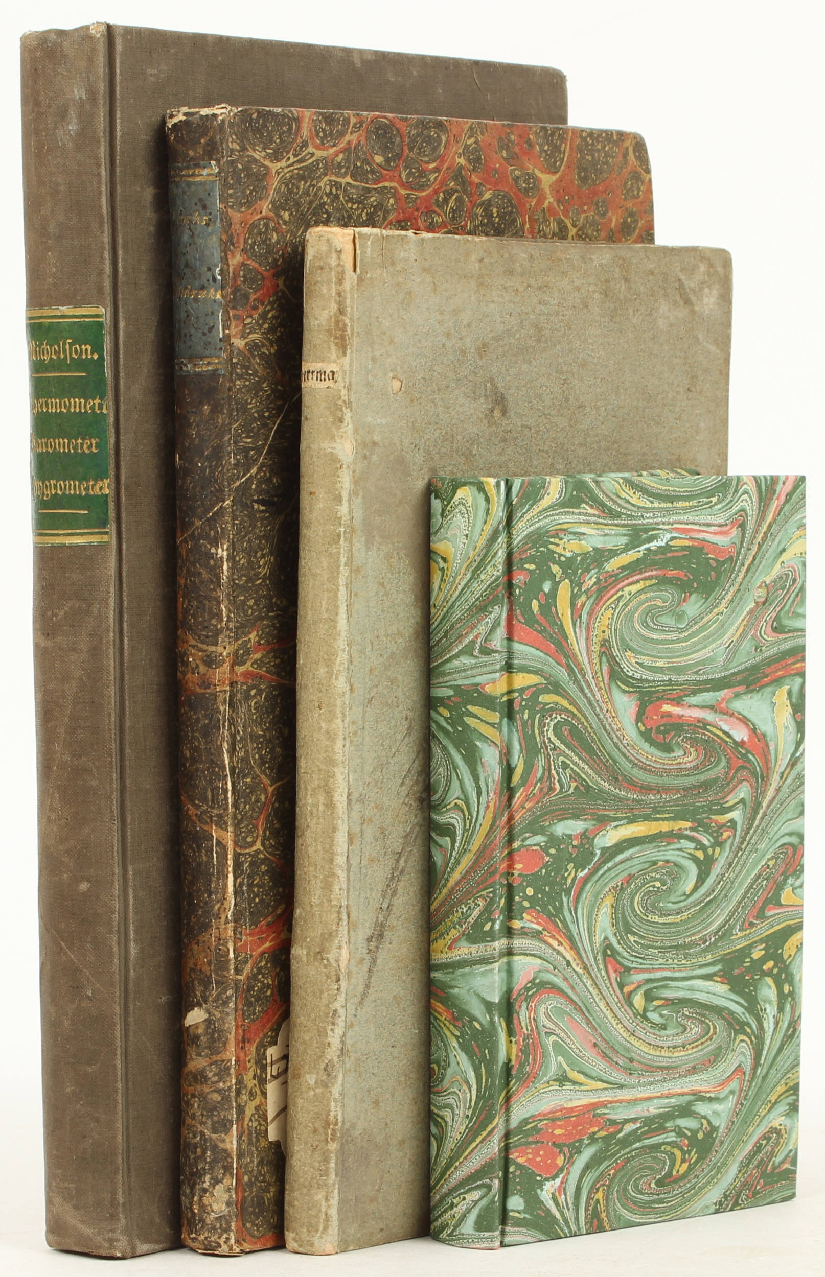 Konvolut Meteorologie. 1716-1833. 4 Bde.