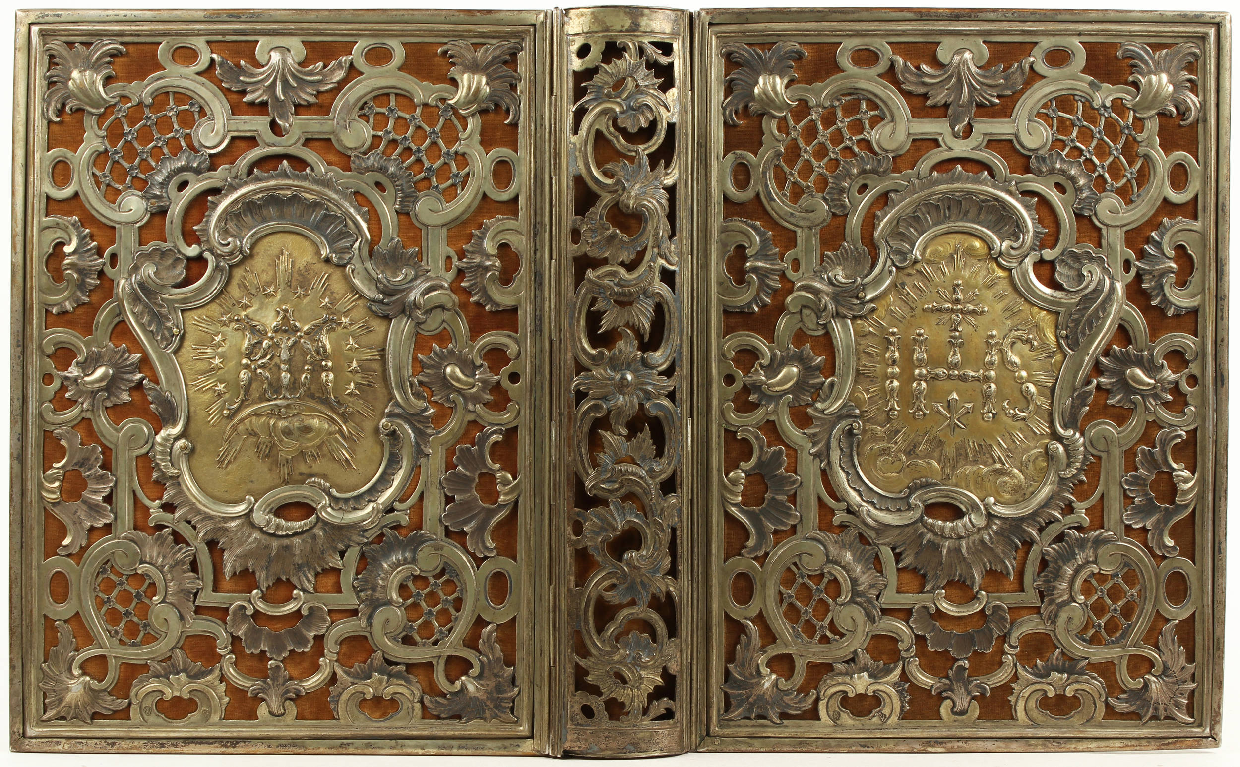 Silbereinband über Missale Romanum 1743