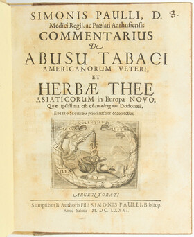 Paulli, Commentarius de abusu Tabaci et herbae Thee
