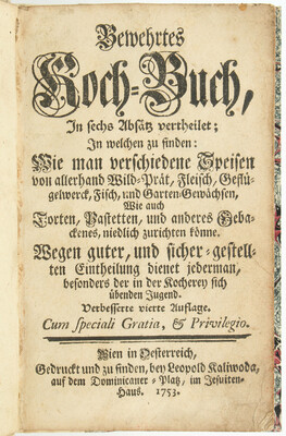 (Gärtler), Bewehrtes Kochbuch + Baumann, Dresdner Koch. 3 Bände.