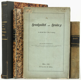 Konvolut Lebensmittelchemie u. Nahrungswesen / 4 Bde.