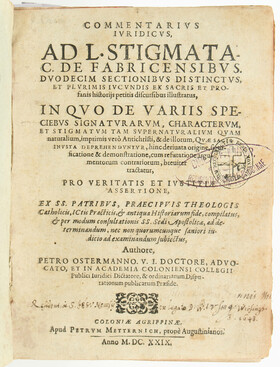 Ostermann, Commentarius + Beibd.