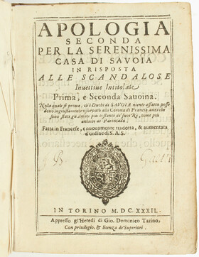 (Monod), Apologia seconda