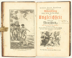 Rousseau, Abhandlung