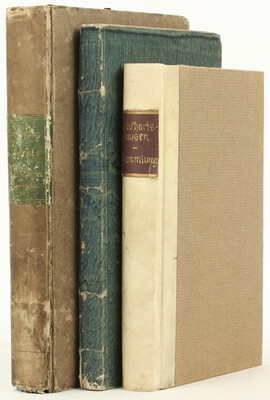 Konvolut Okkulta 1792-1821. 3 Bde.