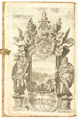 Pharmacopoea Wirtenbergica. 1754