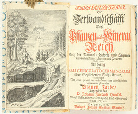 Henckel, Verwandtschaft des Pflanzen- mit dem Mineralreich