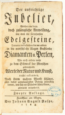 Der aufrichtige Jubelier