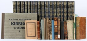 Konvolut Literatur 1680-1948. 35 Bde.