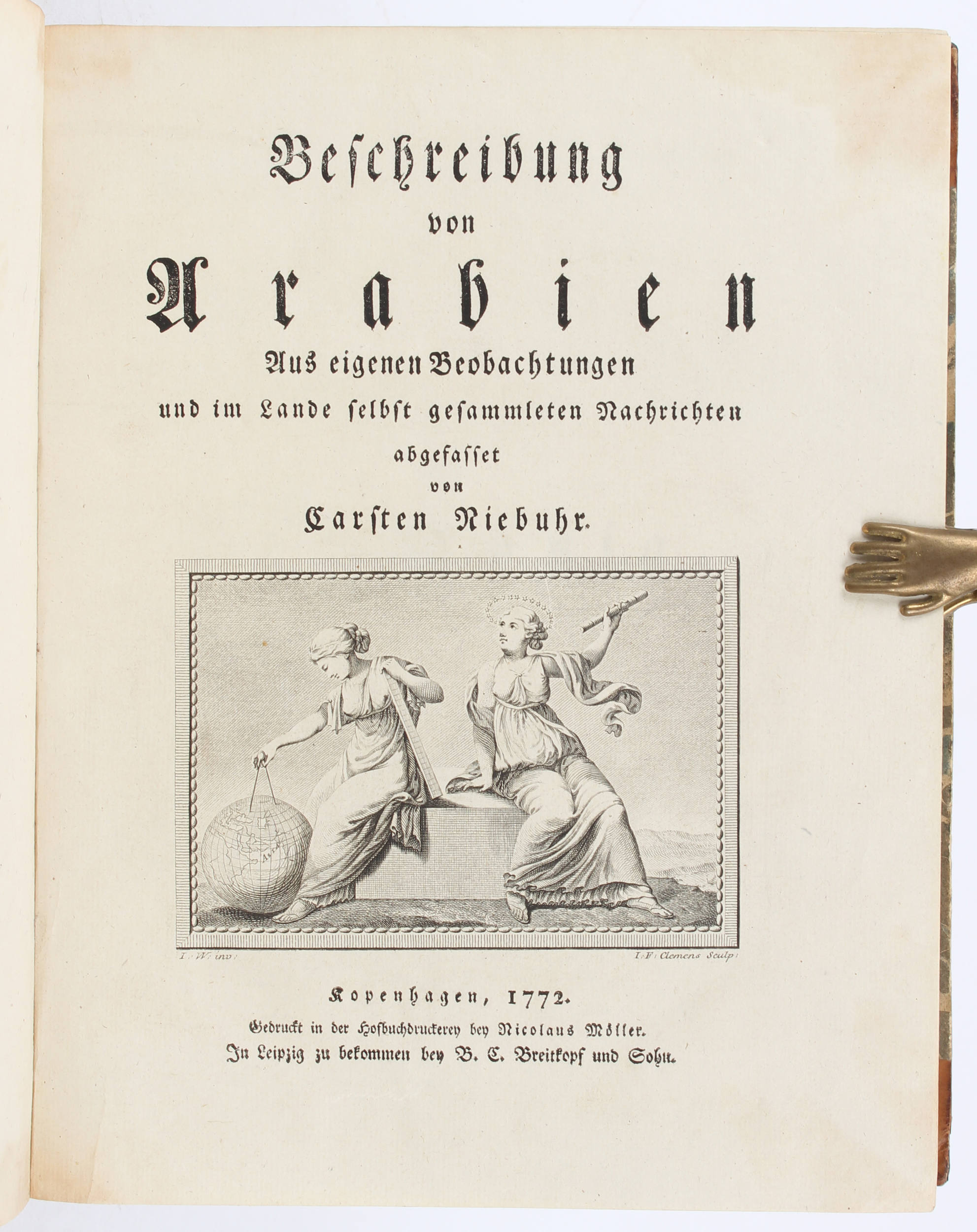 Niebuhr, Beschreibung von Arabien