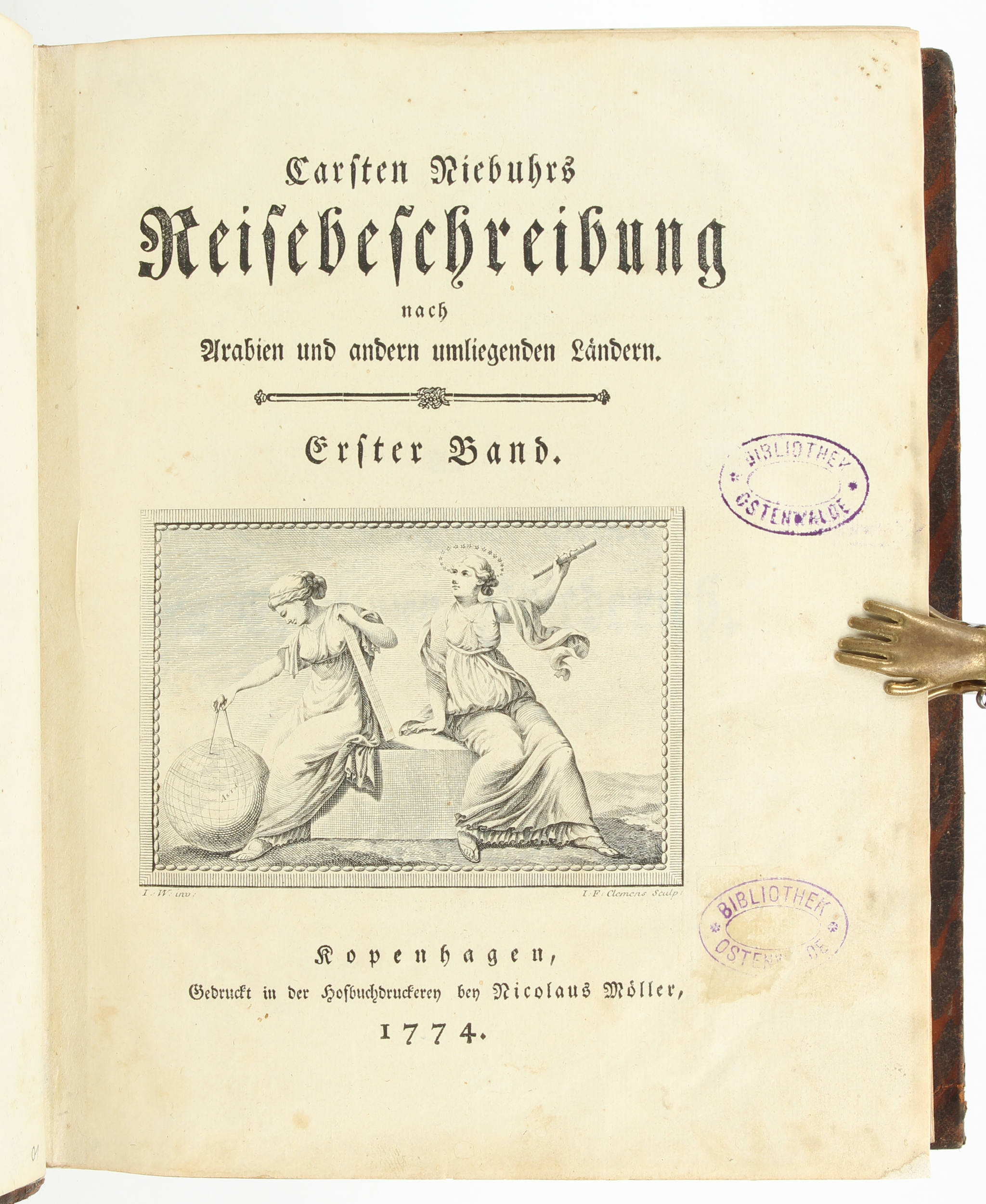 Niebuhr, Reisebeschreibung nach Arabien. 2 Bde.