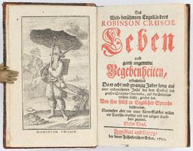 Defoe, Robinson Crusoe. 2 Bde.
