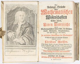 Wolff, Mathematische Wissenschaften. 4 Bde.
