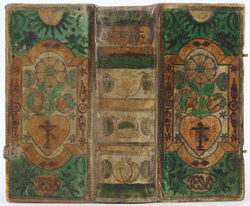 Bauerneinband über Geistliche und liebliche Lieder, Berlin 1762