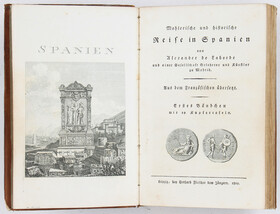 Laborde, Mahlerische und historische Reise in Spanien
