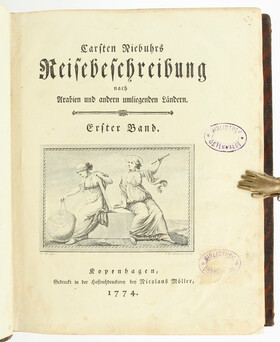 Niebuhr, Reisebeschreibung nach Arabien. 2 Bde.
