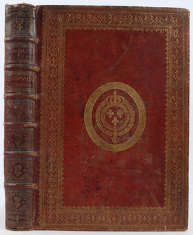 Maroquinband Ludwig XIV. (über Tasso, La Gierusalemme liberata)