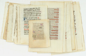 Stundenbuchblätter / 22 Bll.