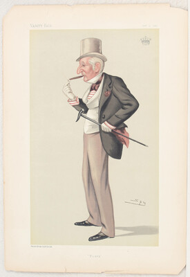 Karikaturen. 7 Bll. (Vanity Fair) / 23 Bll.