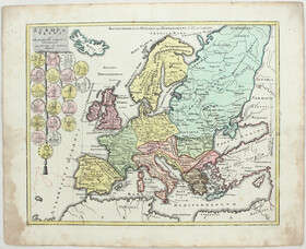 Europa-Konvolut. Über 55 Bll.