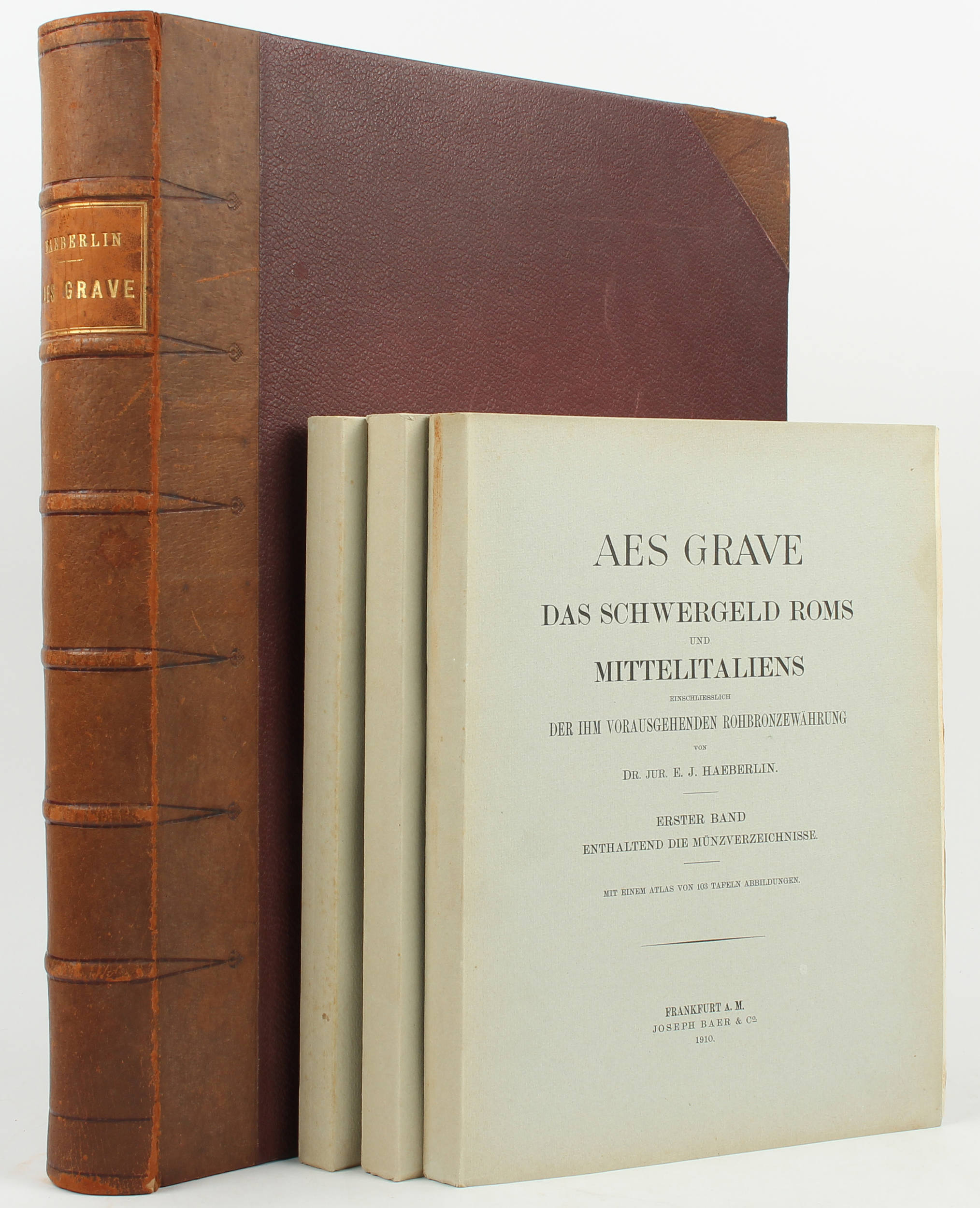 Haeberlin, Aes grave / 4 Bde.