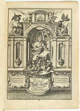 Böckler, Bau- und Wasser-Kunst. Prgt.d.Zt.