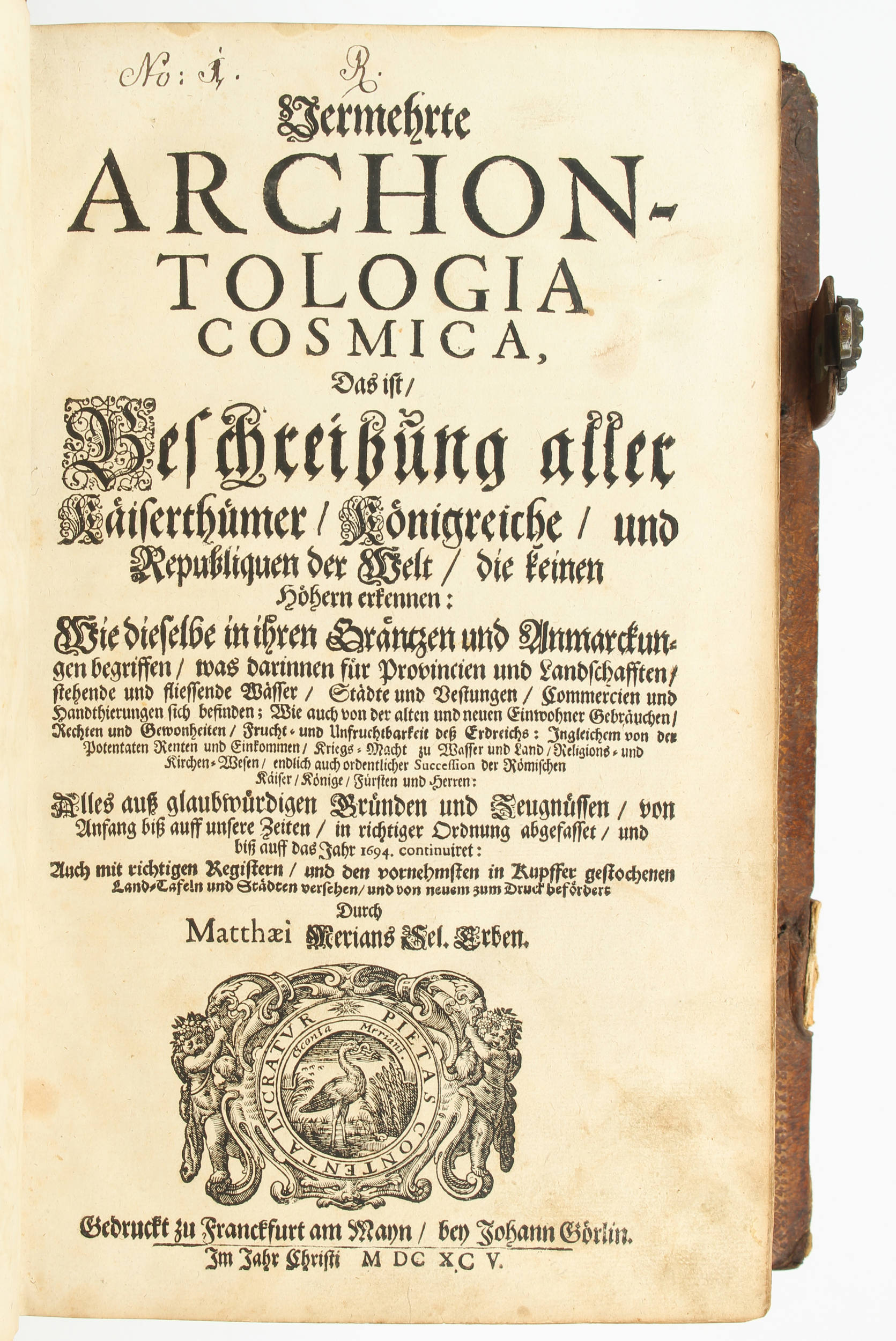 (Gottfried), Vermehrte Archontologia