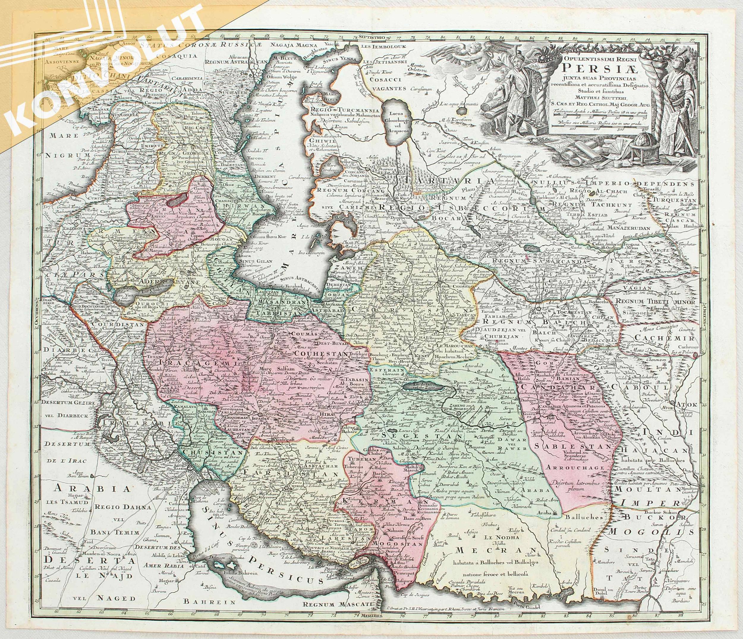 Persien. Seutter / 10 Bll.