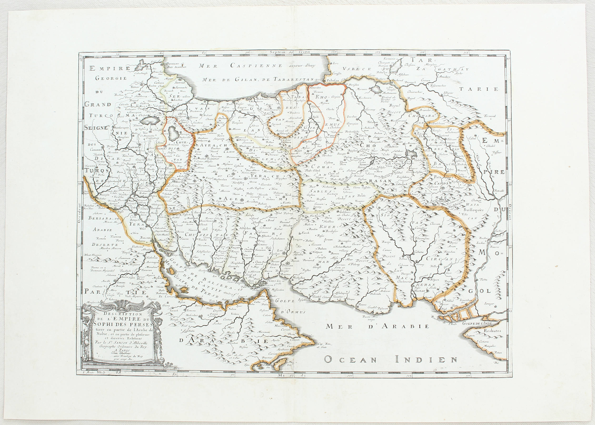 Persien. Seutter / 10 Bll.