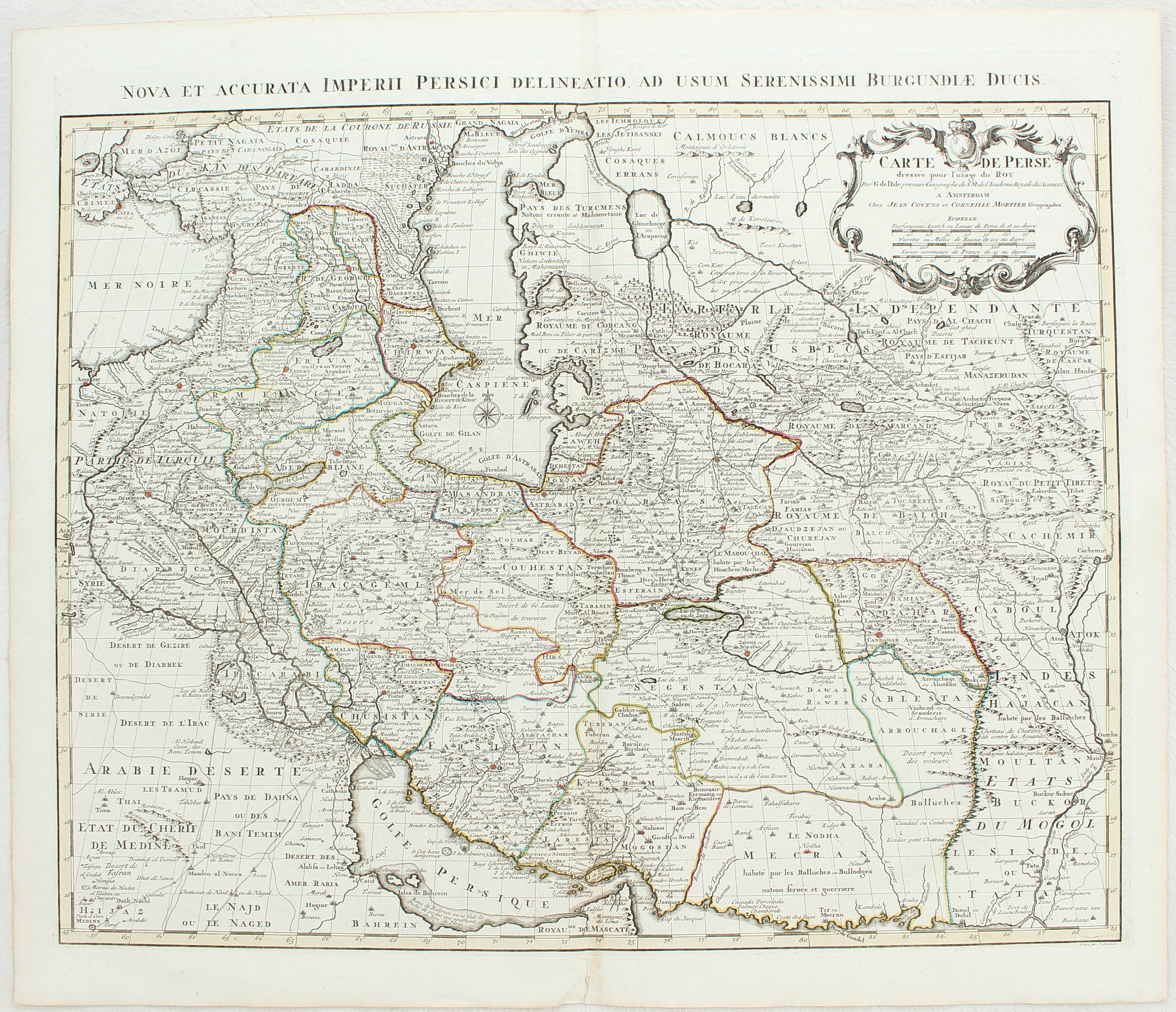 Persien. Seutter / 10 Bll.