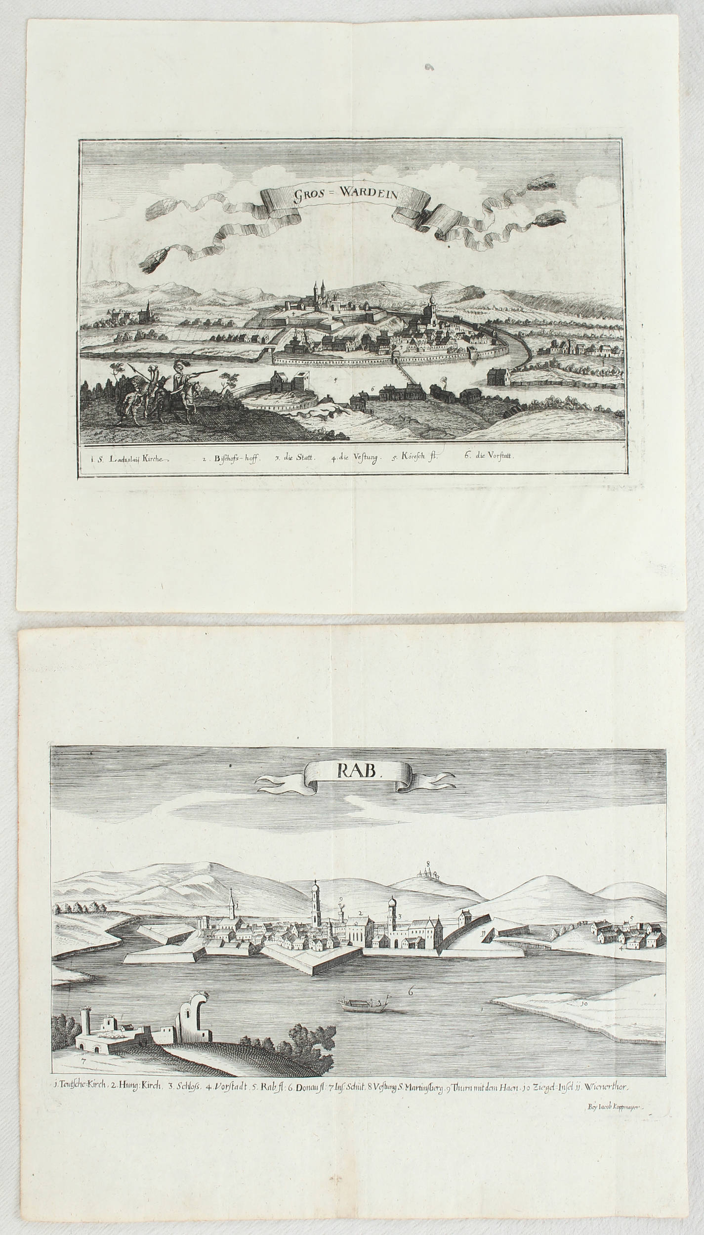 Ungarn. 11 Bll. Görög, Koppmayer u.a.