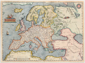 Europa. (A. Ortelius)