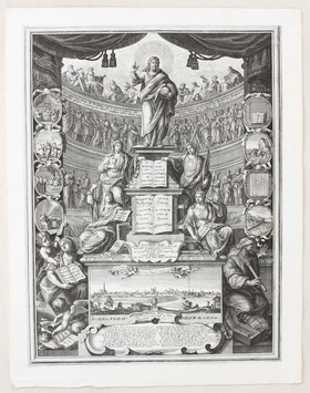 Augsburg. Gedenkblatt. Pfeffel / 6 Bll.