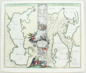 Kaspisches Meer-Kamtschatka. Homann / 3 Bll.