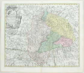 Siebenbürgen. Homann / 6 Bll.