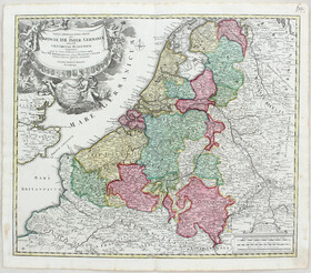 Benelux. Ca. 60 Bll. Beaulieu, Homann u.a.