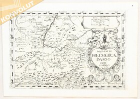 Schweiz. 8 Bll. Lange, Merian, Montecalerio u.a.